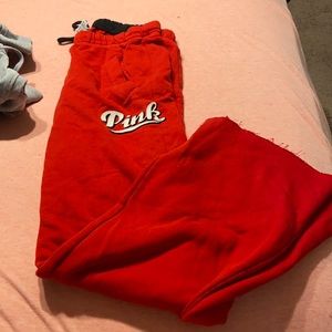 Pink flare sweatpants, will negotiate